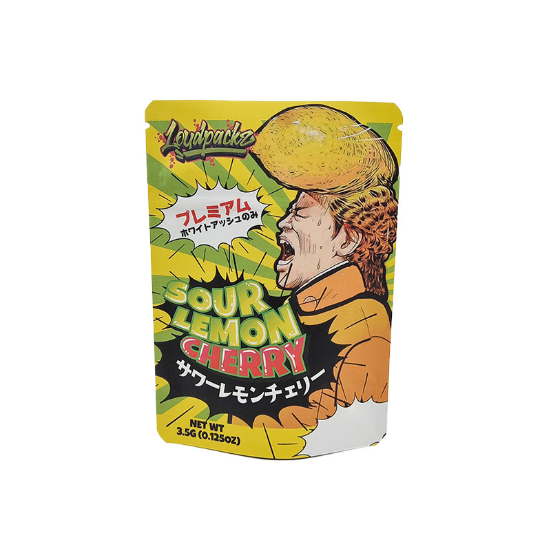 Η στάση τσιμπά επάνω το συσκευάζοντας μπισκότο καραμελών σακουλών Mylar φερμουάρ πλαστικών τσαντών τροφίμων