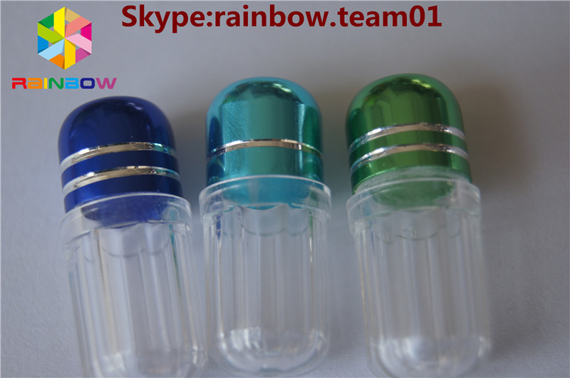 χονδρική πώληση μαύρων μαμπάς ρινόκερος φάρμακα κάψουλες δοχεία πλαστικών κενών μπουκαλιών για σεξουαλικά χάπια δοχείο μπουκαλιών για σεξουαλικά χάπια