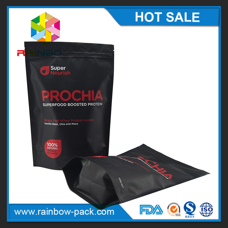 διαπερατή στάση υγρασίας φύλλων αλουμινίου συνήθειας επάνω τελειωμένη στη μεταλλίνη τσάντα μπισκότων