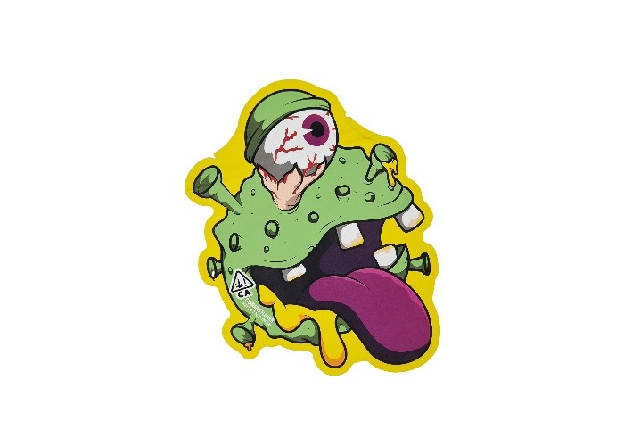 Μαλακή αφής μυρωδιάς εδώδιμη συσκευασία ολογραμμάτων τσαντών Mylar απόδειξης τεμαχισμένη 3.5g