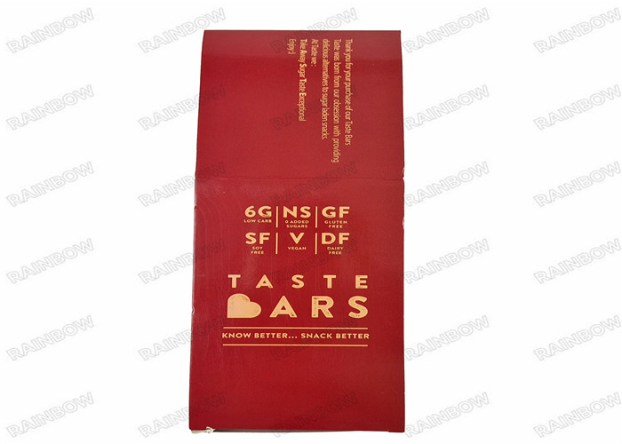 Τροφίμων συσκευάζοντας εγγράφου επίδειξης μεταλλίνη Shinny εκτύπωσης κιβωτίων διπλή δευτερεύουσα