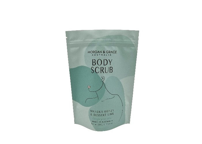 Ψηφιακή εκτύπωση Custom Stand Up Bag Αδιάβροχη συσκευαστική σακούλα για το σώμα scrub