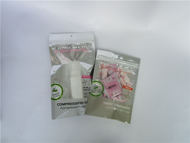 υψηλός - η ποιότητα τρία δευτερεύουσα τσάντα σφραγίδων με ziplock/ziplock τοποθετεί σε σάκκο/τσάντα φερμουάρ για το εσώρουχο