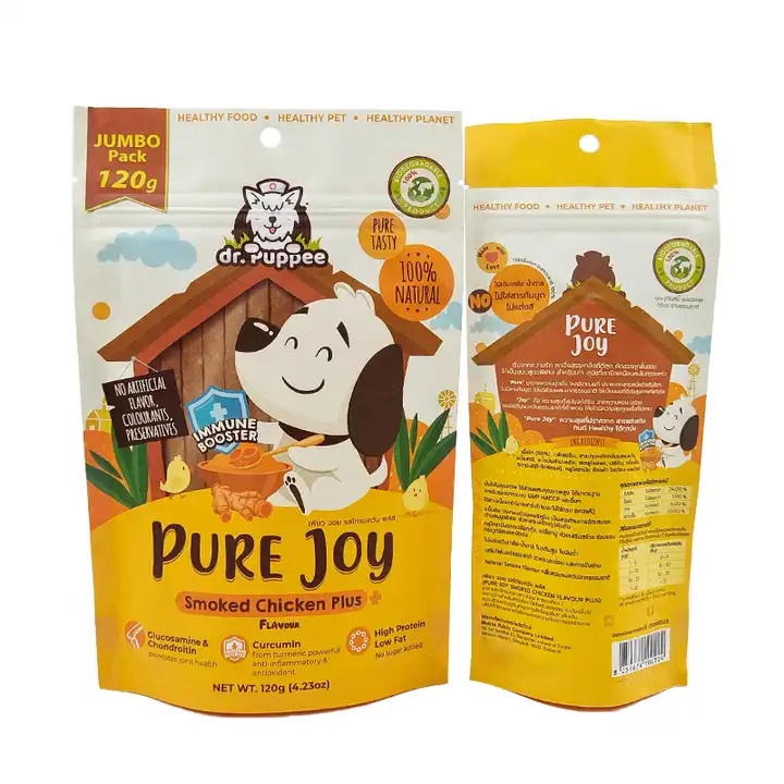 Προσαρμοσμένες θερμικά σφραγιστές τσάντες χαρτιού Kraft για τα τρόφιμα