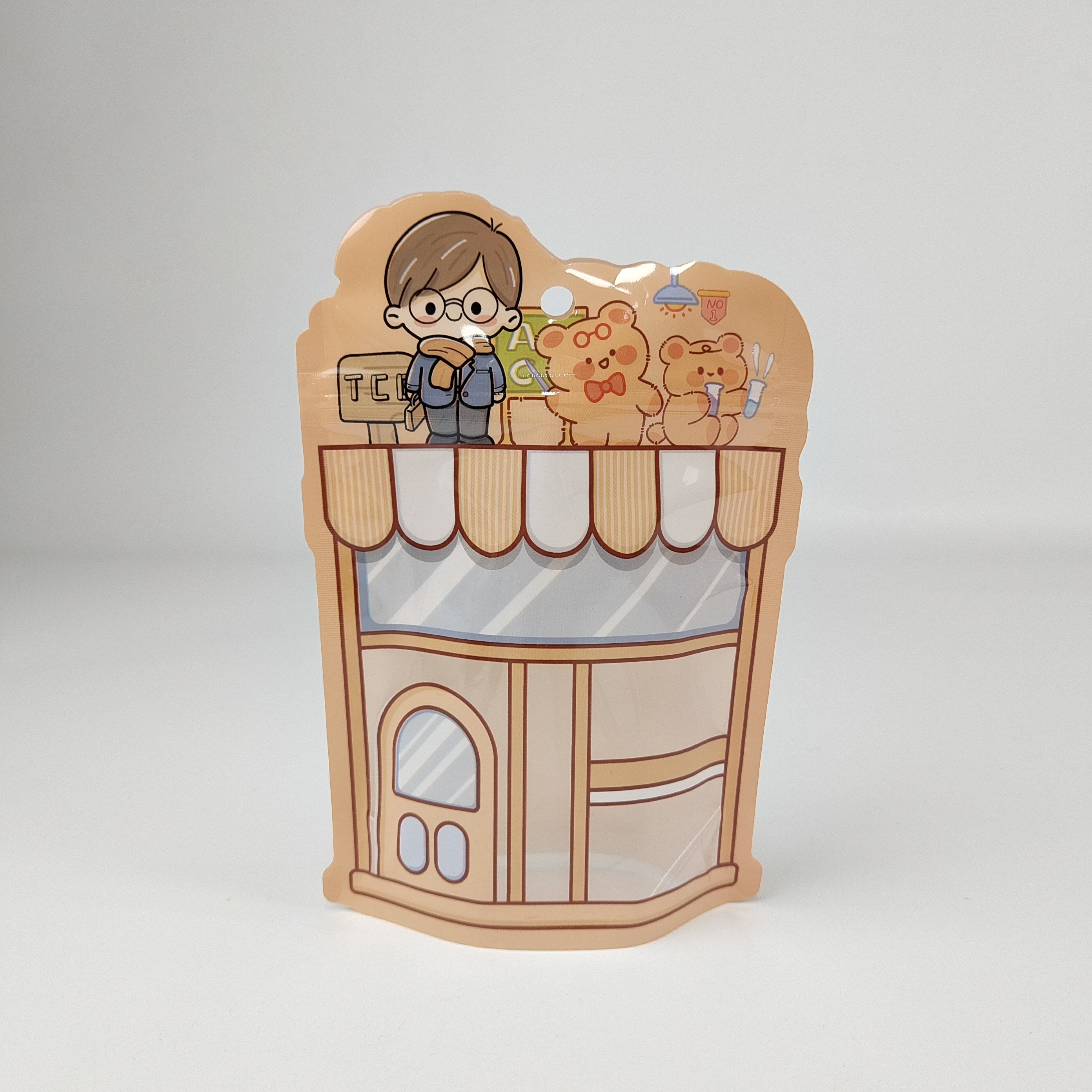 Χονδρική συσκευασία τροφίμων Επανακλειστική αλουμινένιο φύλλο πλαστικού φερμουάρ σκόνη φερμουάρ συσκευασία τροφίμων