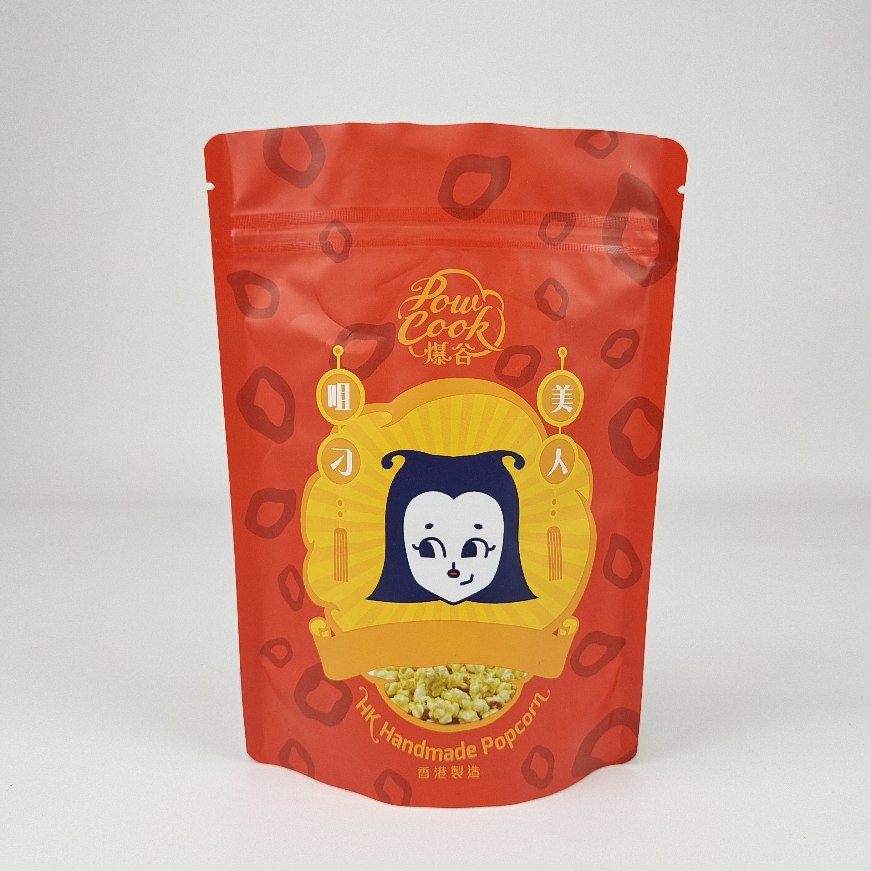 Χονδρικά Προσαρμοσμένο λογότυπο Στεκόμενες τσάντες Αντί μυρωδιάς συσκευασία τροφίμων Doypack Zipper πλαστικές σακούλες με παράθυρο