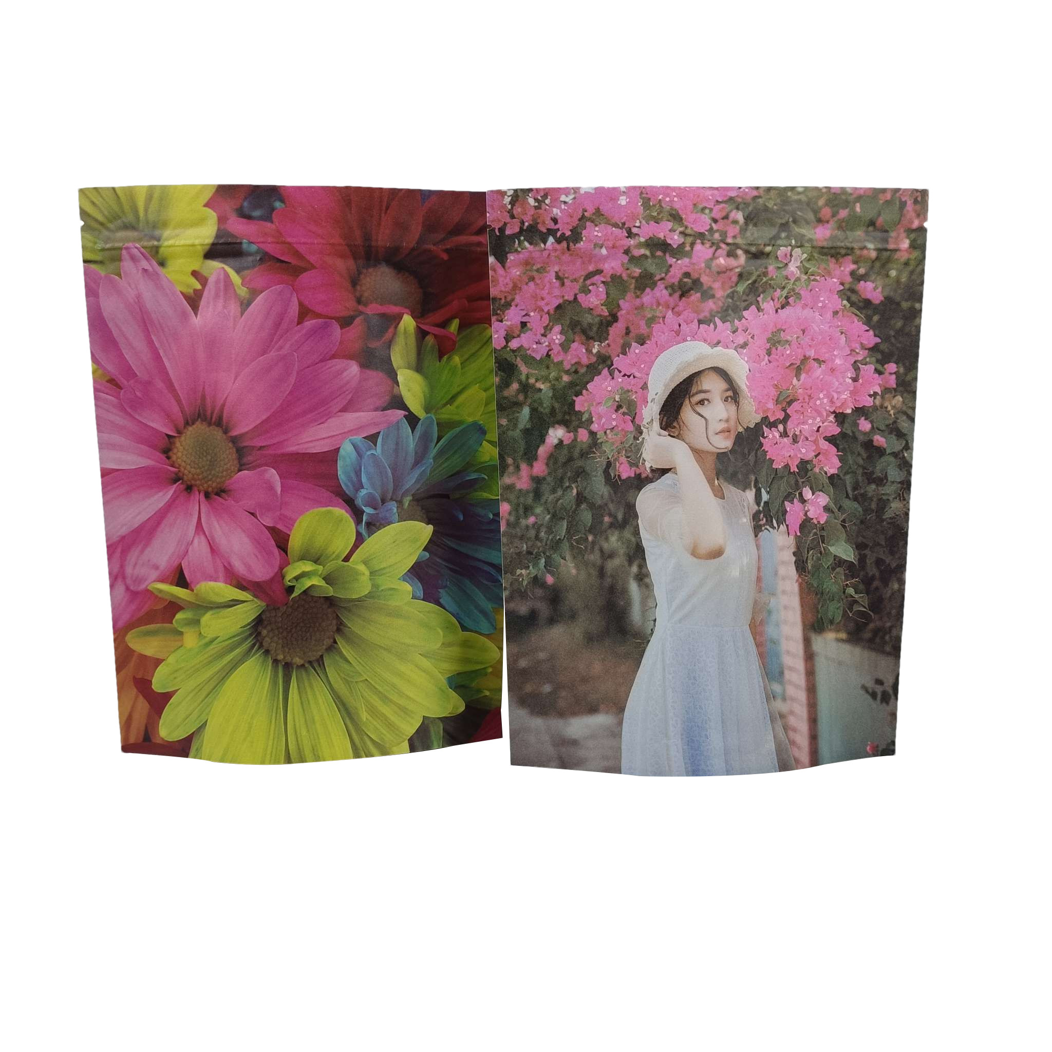 Προσαρμοσμένες σακούλες συσκευασίας τροφίμων Pla πλαστικές σακούλες φινιλίου από αλουμίνιο