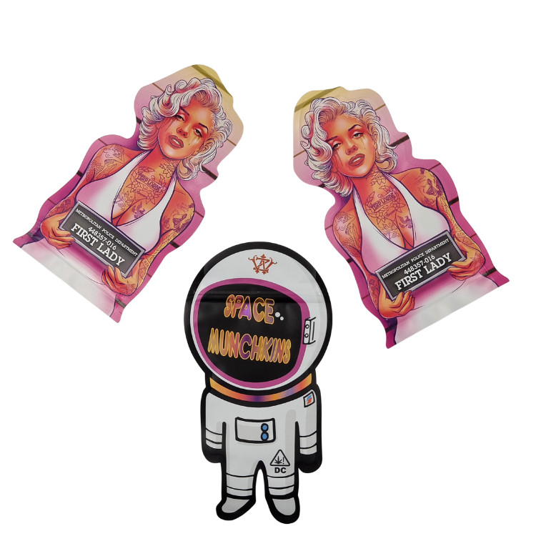 Προσαρμοσμένο Τυπωμένο Σχήμα Μίνι Μυλαρόσακη 1g 3.5g 7g 14g 28g Μανιτάρια Ανθεκτικό στα Παιδιά Μυρωστικό Αδιάβροχο Soft Touch Cali Pack Μυλαρόσακη