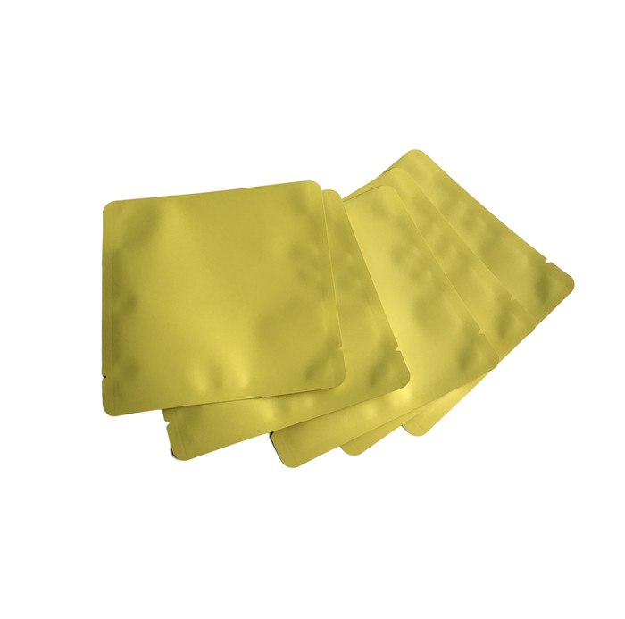 Προσαρμοσμένο λογότυπο Φαγητό Φαγητό Clear Front Zipper 3 Side Seal Bag για μάσκα προσώπου