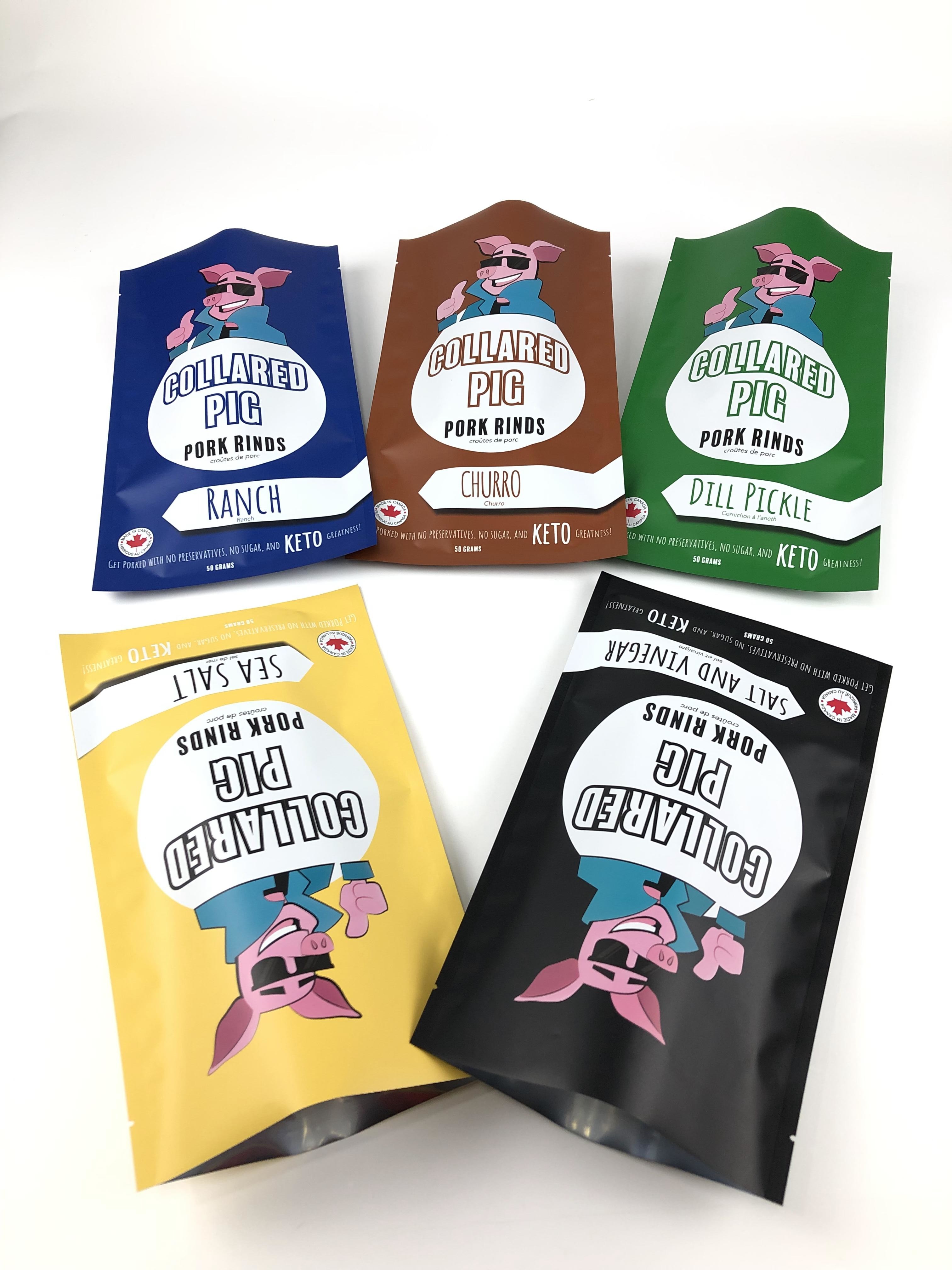 Προσαρμοσμένες πλαστικές σακούλες συσκευασία με θερμική σφραγίδα για εύκολη σφραγίδα