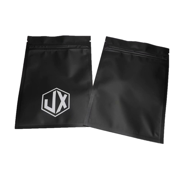 Ματ Μαύρο Τρίπλευρο Σφραγιστικό Καλώδιο USB πλαστικές σακούλες συσκευασίας με φερμουάρ