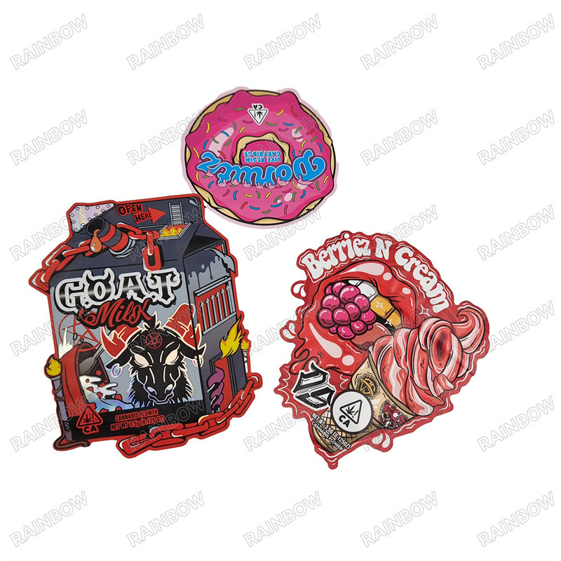 Υψηλής ακρίβειας ψηφιακές τσάντες εκτύπωσης για εξατομικευμένες τσάντες θραύσης 3,5g