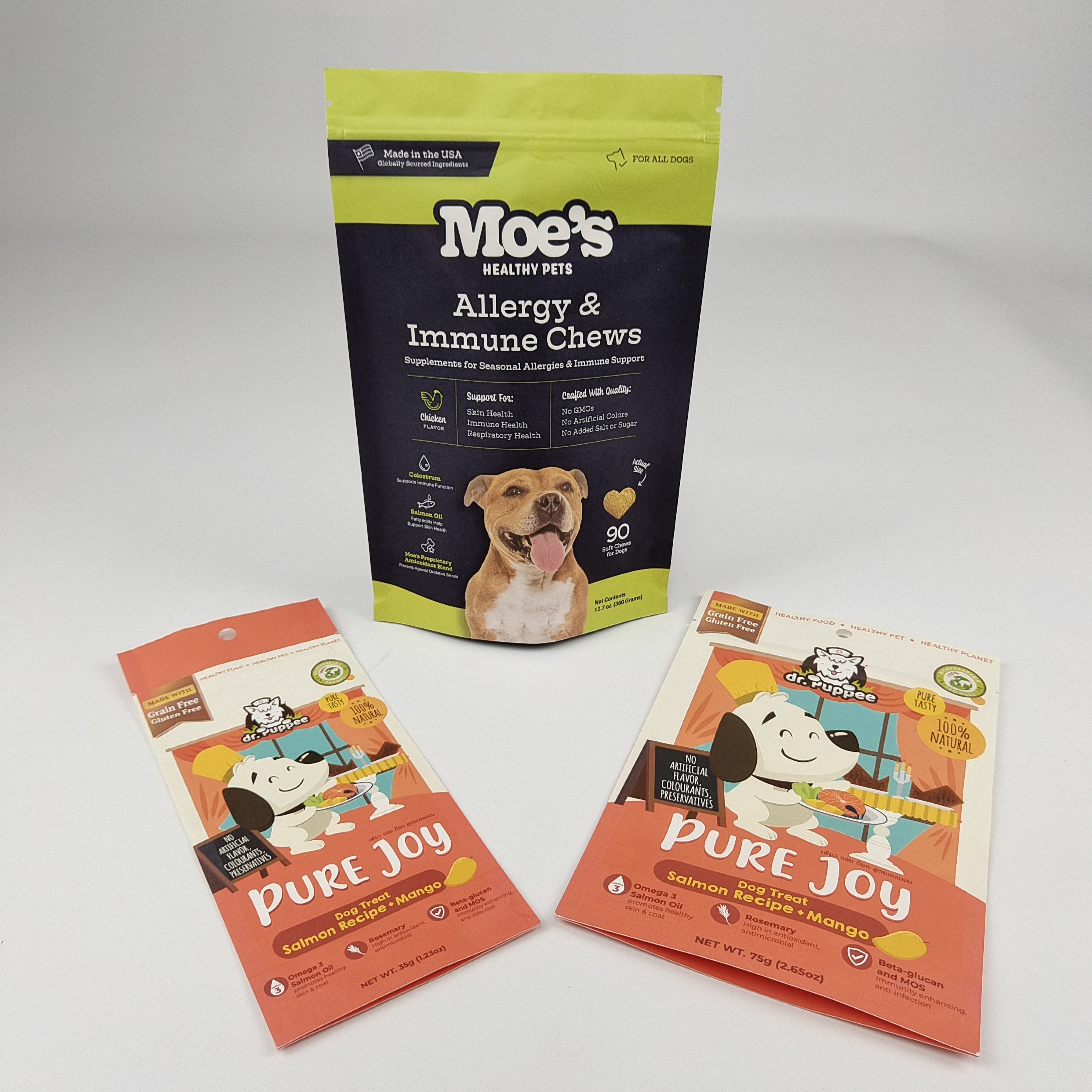 Ανακυκλώσιμη Περιβαλλοντικά φιλική Χονδρική Προσαρμοσμένο λογότυπο Ψηφιακή εκτύπωση Αποσυστατέα Kraft Paper Bag