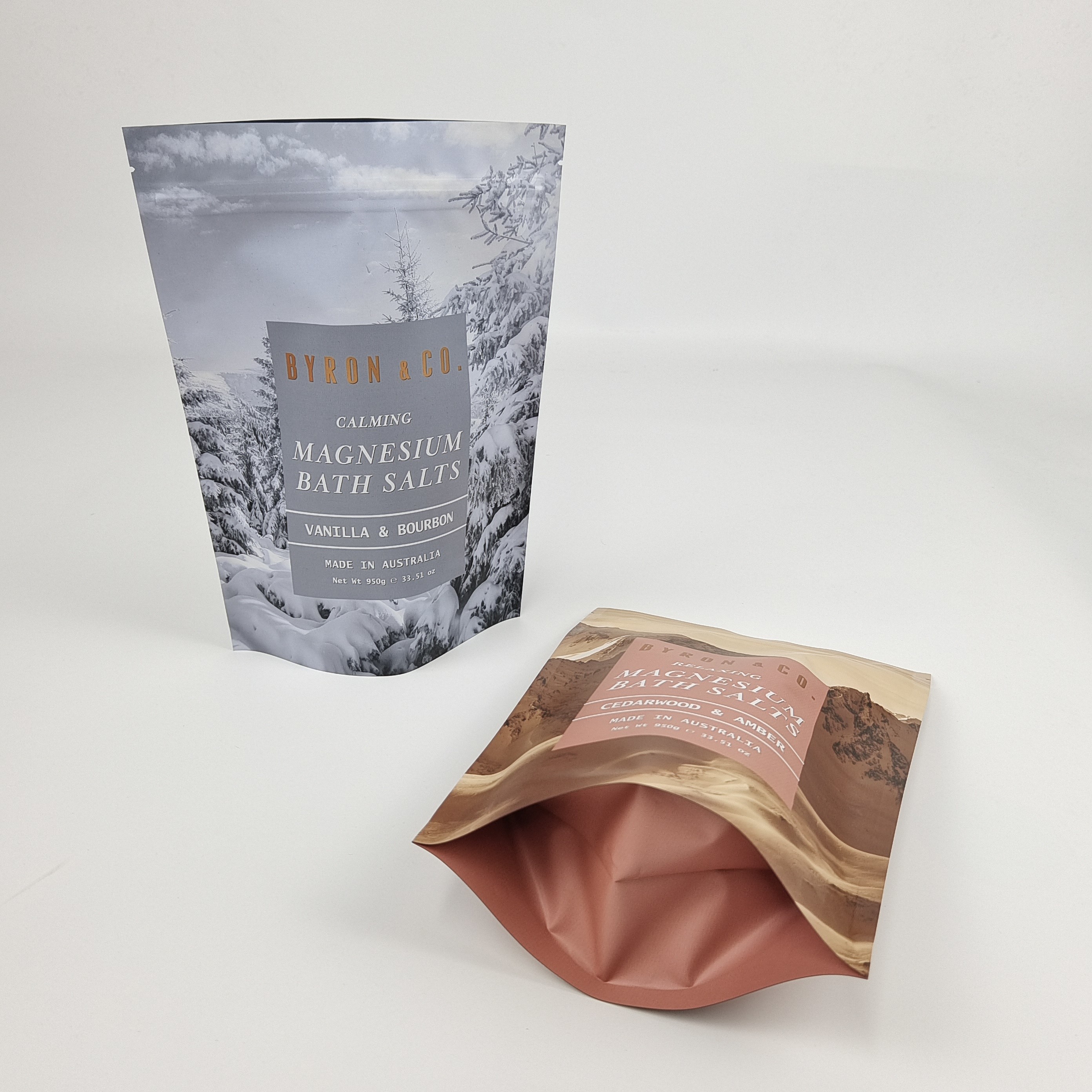 Προσαρμοσμένο λογότυπο Εκτυπωμένο Αντί μυρωδιάς Τροφή Mylar Αντί υγρασίας Ματ Αλουμινίου Φόλιο Στάσου Σώμα Σκουβάκι Σκουμπί συσκευασία