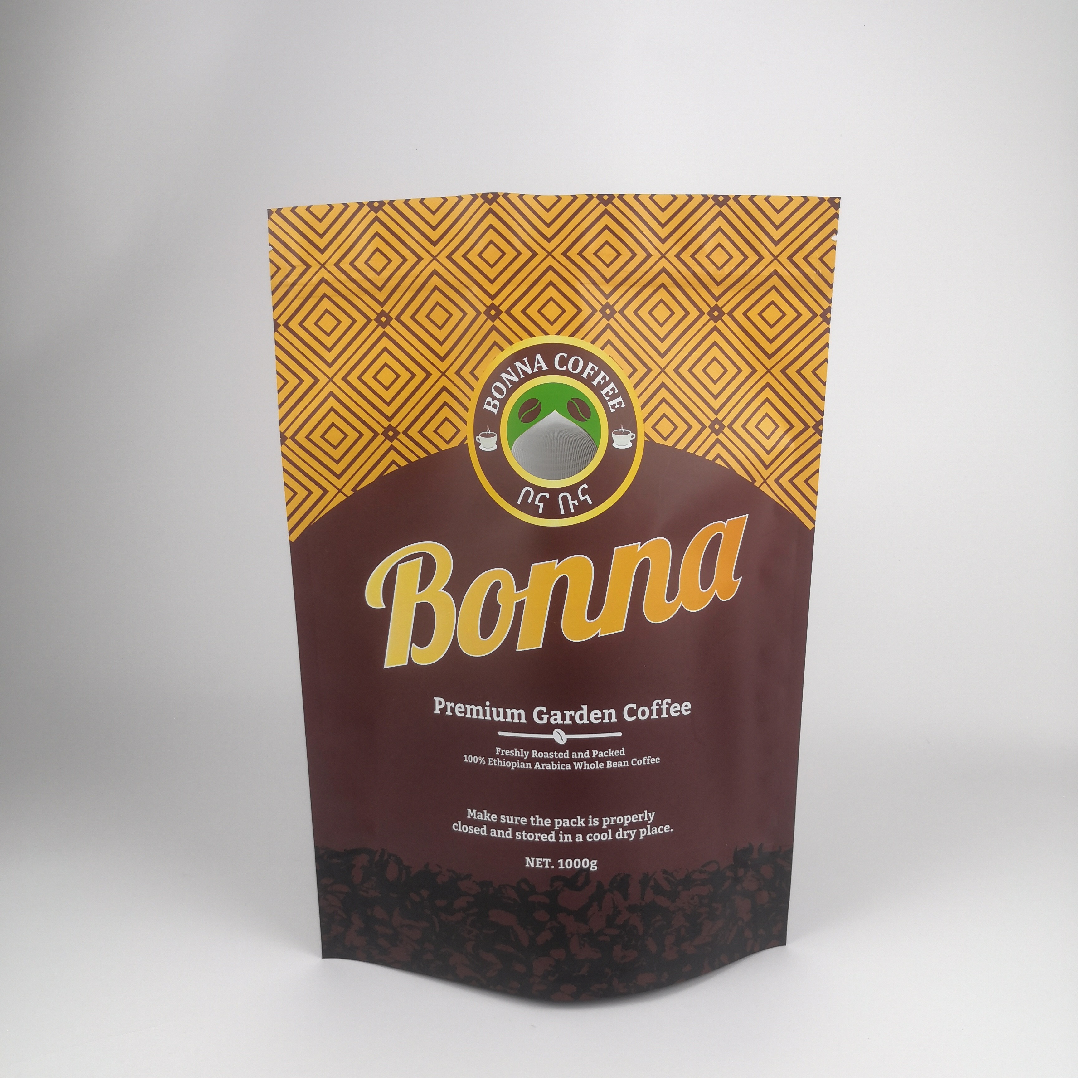 Προσαρμοσμένες επανακλείσιμες βαλίτσες συσκευασίας χαρτιού Kraft για ζαχαρωτά με λογότυπο