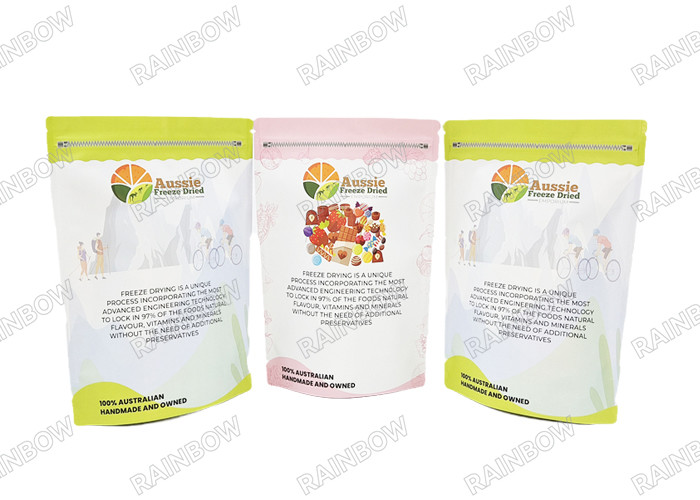 Αντίοσφαιρικό αλουμινένιο φύλλο Στάσου Σώμα Επανακλείσιμο Σφραγίδωμα Παιδικά 28g Μυλαρόσακοι