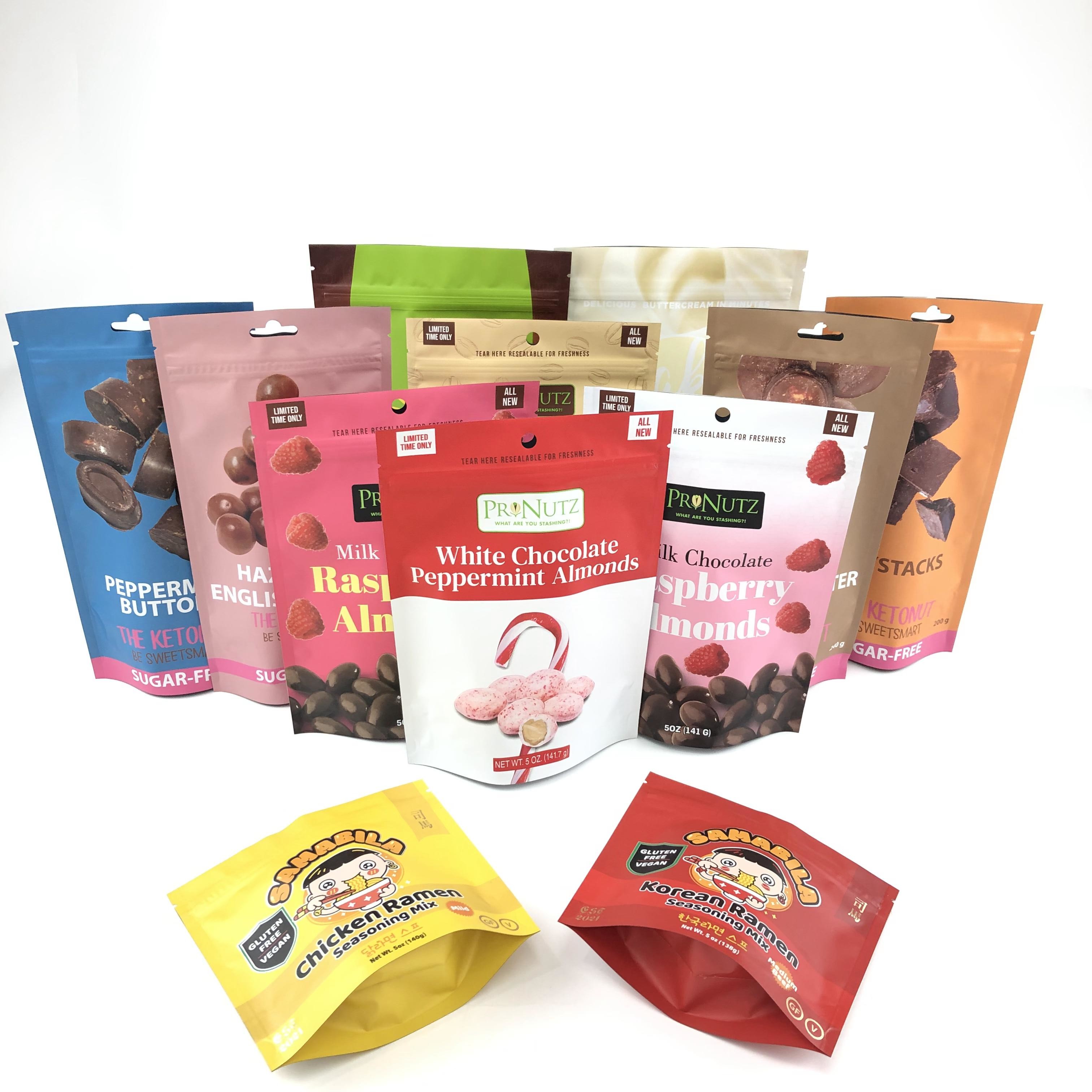 14Τροφικές συσκευασίες Βιομηχανικές μοναδικές θήκες με εξατομικευμένη εκτύπωση λογότυπου