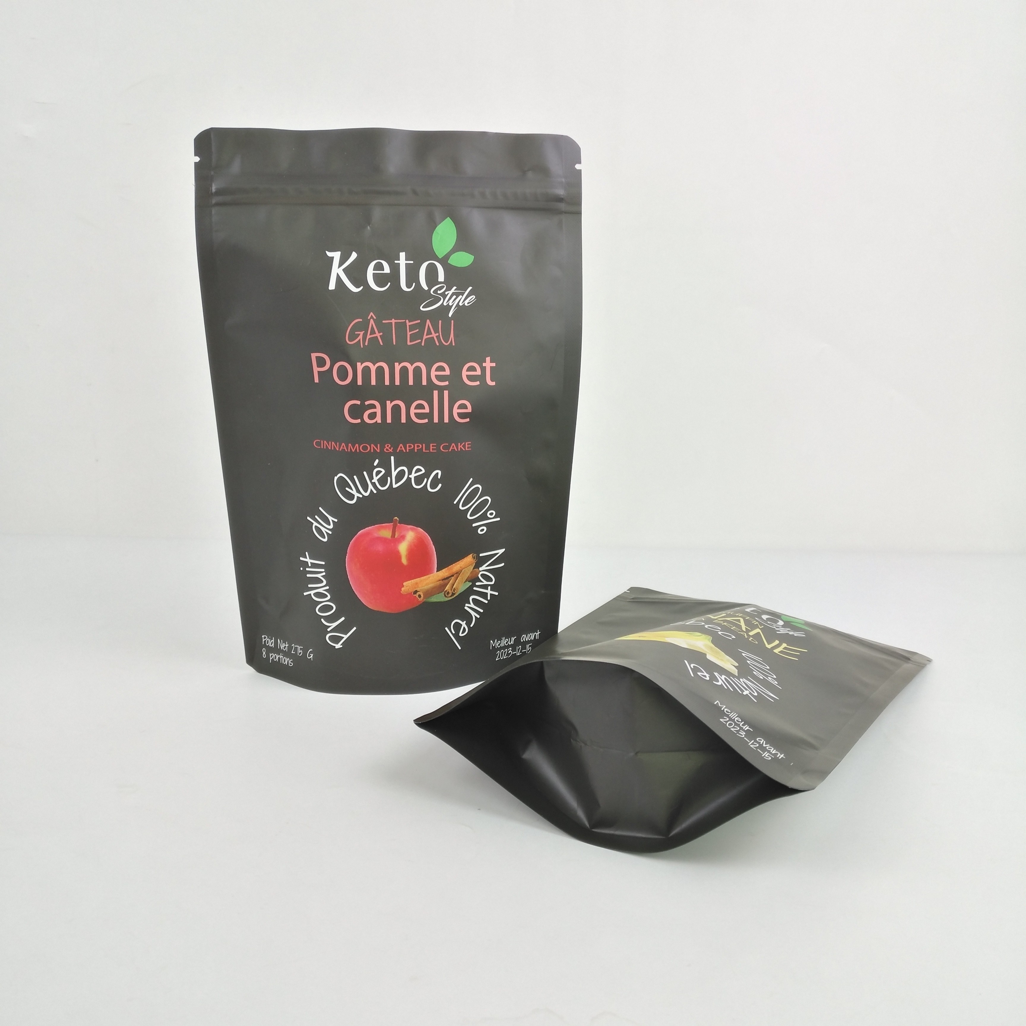 Προσαρμοσμένες πλευρικές εξατομικευμένες τσάντες δώρων με στάση και αποτελεσματικότητα