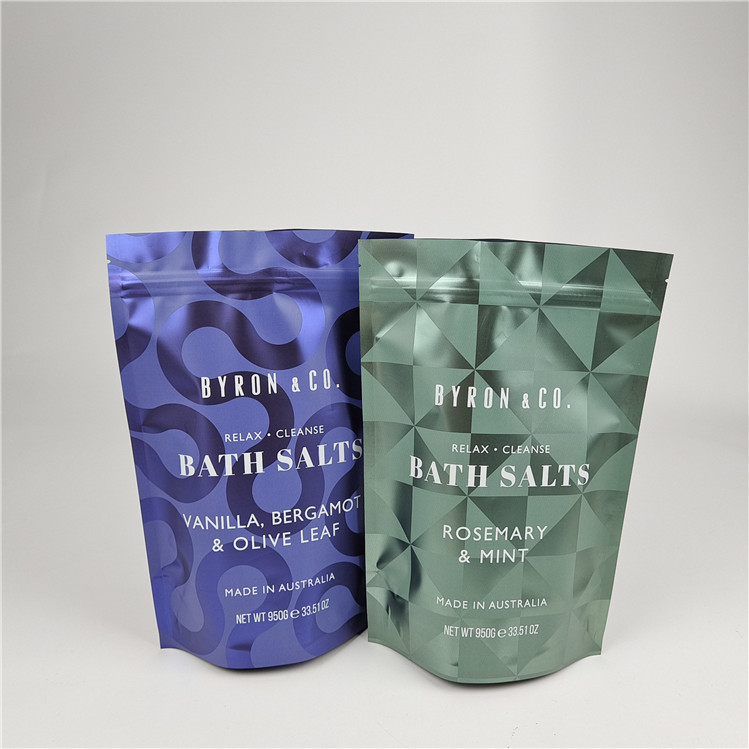 Σήκωσε τσάντα με φερμουάρ οσφρητική απόδειξη υγρασία απόδειξη σώμα scrub συσκευασία σακούλα