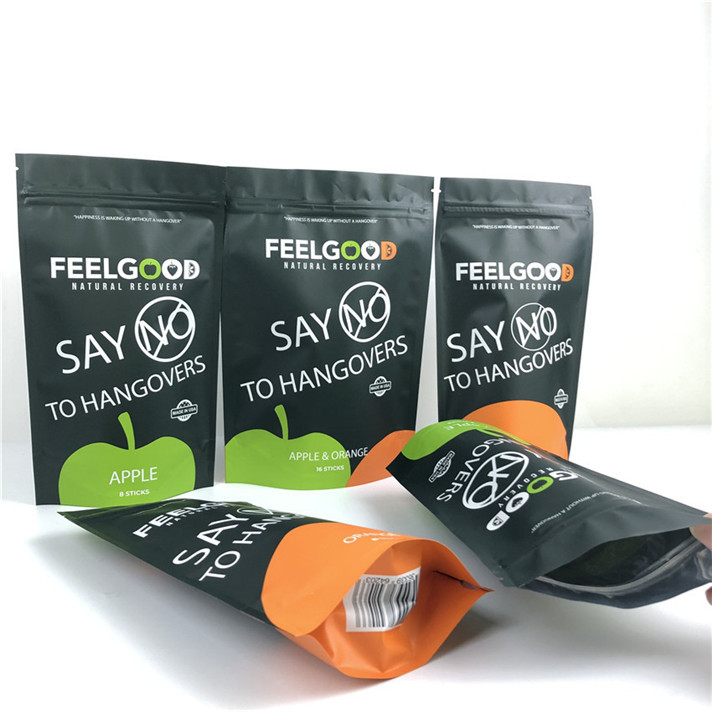 Προσαρμοσμένο λογότυπο Τυπωμένο Στάσου Σφραγίδα Θήκη Αντί μυρωδιάς Αδιάβροχες πλαστικές συσκευασίες