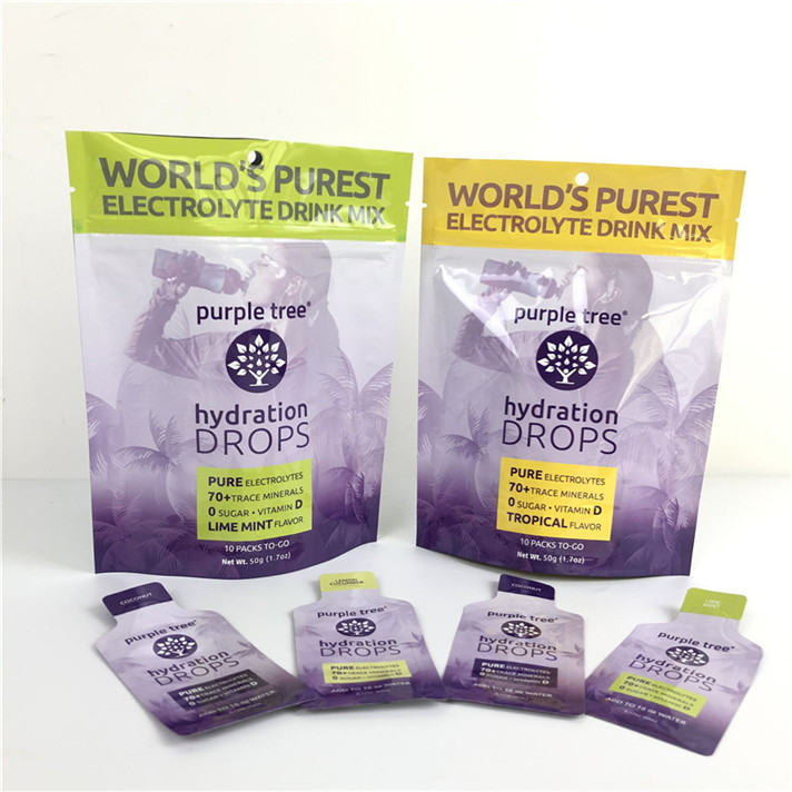 10 χρώματα Custom Matt Αλουμινίου Foil Stand Up Πορτοφόλι Ziplock Doypack τσάντα για τα τρόφιμα