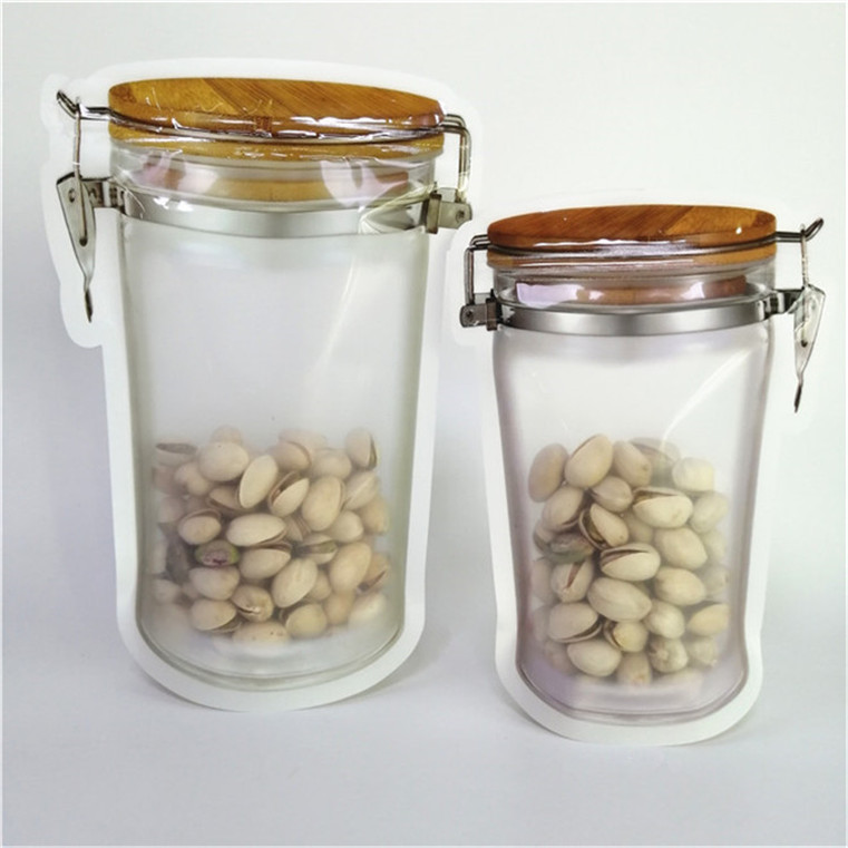 Υψηλής ποιότητας ψηφιακή εκτύπωση PE ανακυκλωμένη πλαστική σακούλα συσκευασίας τροφίμων