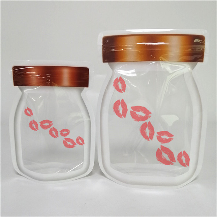 Νέο Σχεδιασμό Πιο πωλούμενο Custom πάχος Custom Logo Τυπωμένο Stand Up Zipper Pouch πλαστική συσκευασία σφραγίδα τροφίμων