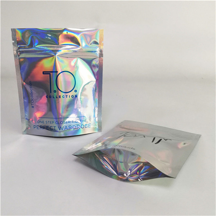 Υλικό συσκευασίας τροφίμων Προσαρμοσμένη ιδιωτική ετικέτα υγρασία απορρόφηση φερμουάρ Stand Up συσκευασία σακούλα