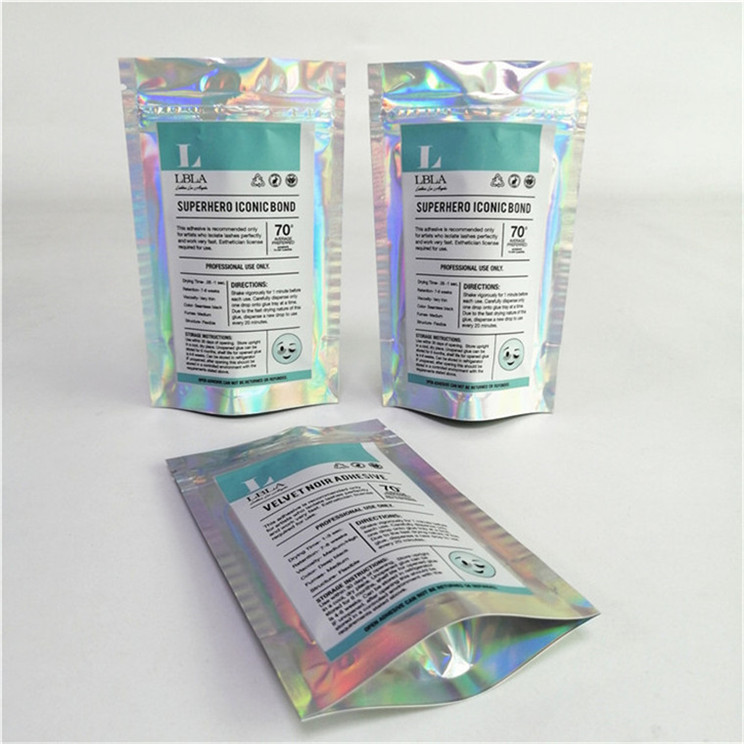 Χονδρικός εξατομικευμένος λογότυπος ψηφιακή εκτύπωση πλαστικό PET ομαλή κατάλληλη τιμή Stand Up τσάντες με φερμουάρ