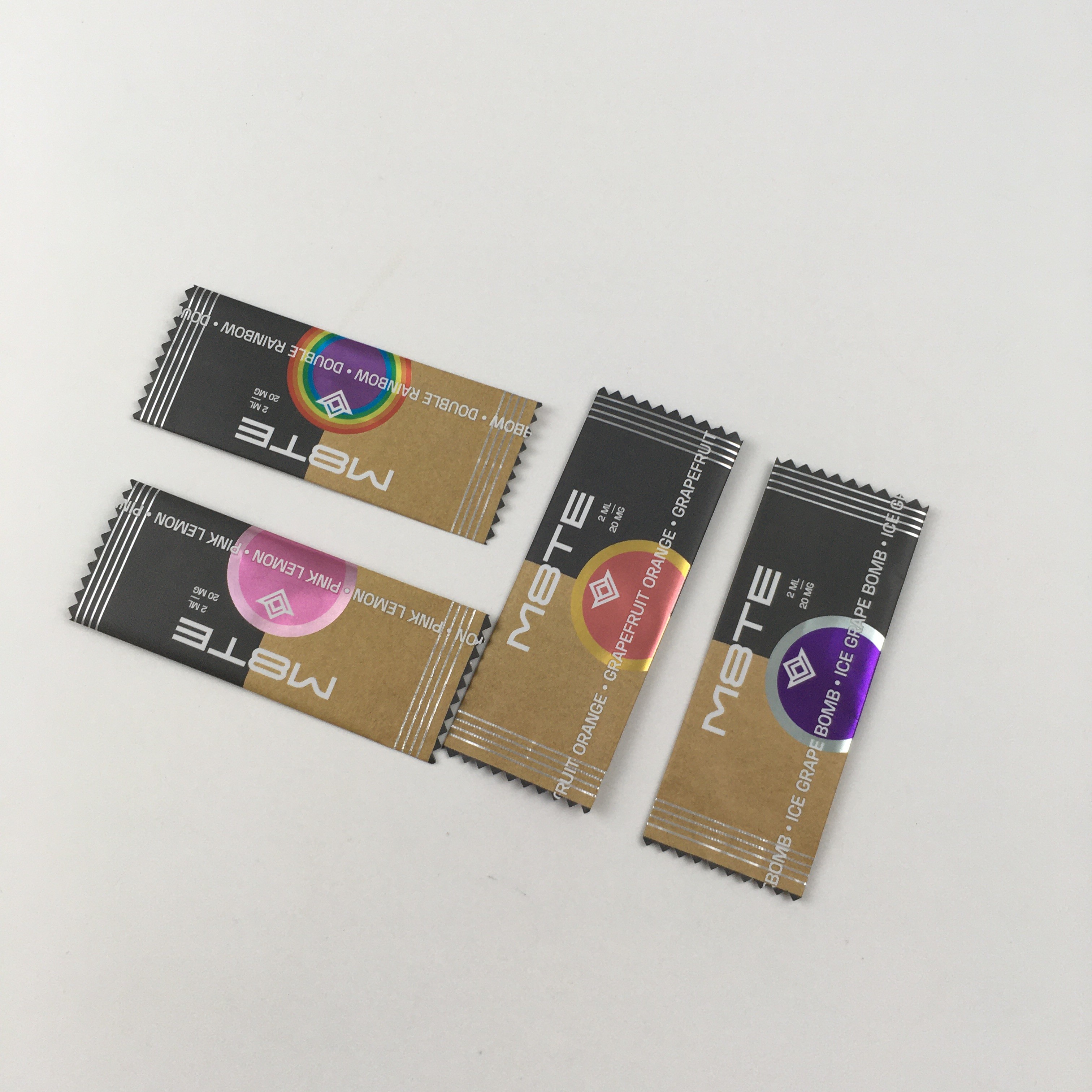 Άδειο ευέλικτο στρωμένο σφραγισμένο μαξιλάρι σακούλα σοκολάτας σακούλα για τρόφιμα κατάψυξης