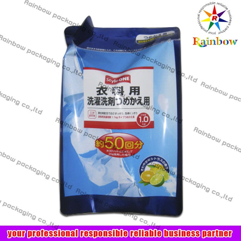 Στάση OPP επάνω στη συσκευάζοντας τσάντα σακουλών φύλλων αλουμινίου αργιλίου για το απορρυπαντικό