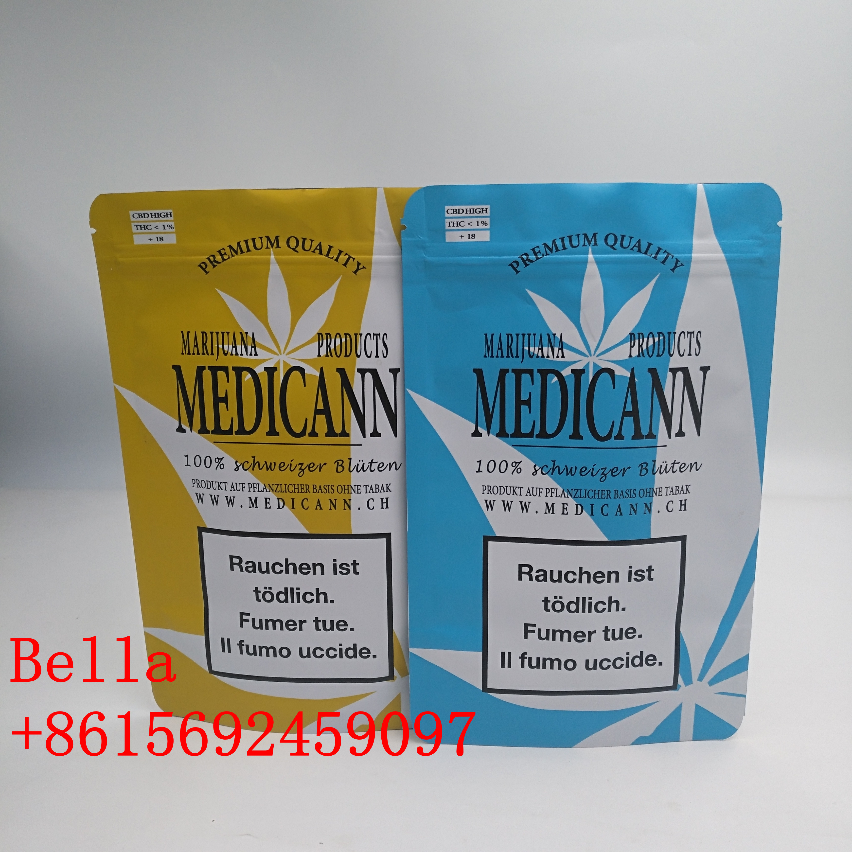 Συγκολλήστε τις πλαστικές σακούλες που συσκευάζουν με θερμότητα τρία - στρώμα που τοποθετείται με την εκτύπωση λογότυπων