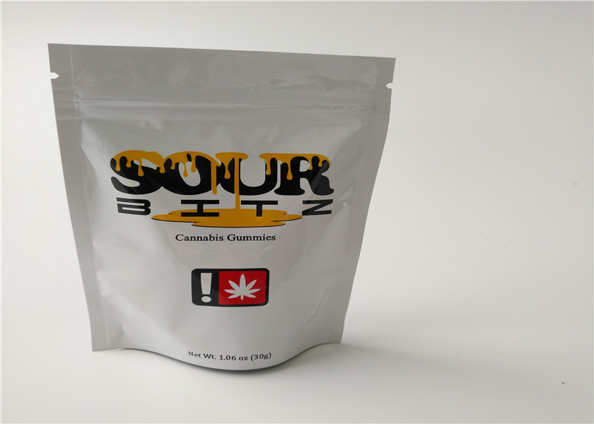 Gravure συσκευασίας θυμιάματος περάτωσης κουμπιών βοτανική εκτύπωση με την αεροστεγή σφραγίδα φερμουάρ