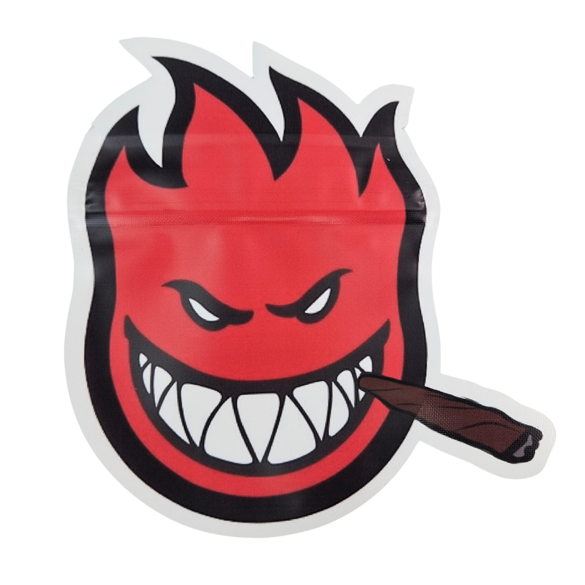 Βρώσιμο Cali 3.5g 7g Mylar Ziplock Soft Touch Smell Proof Ακανόνιστου Σχήματος Cookie Die Cut Συσκευασία Πλαστικό Σακουλάκι