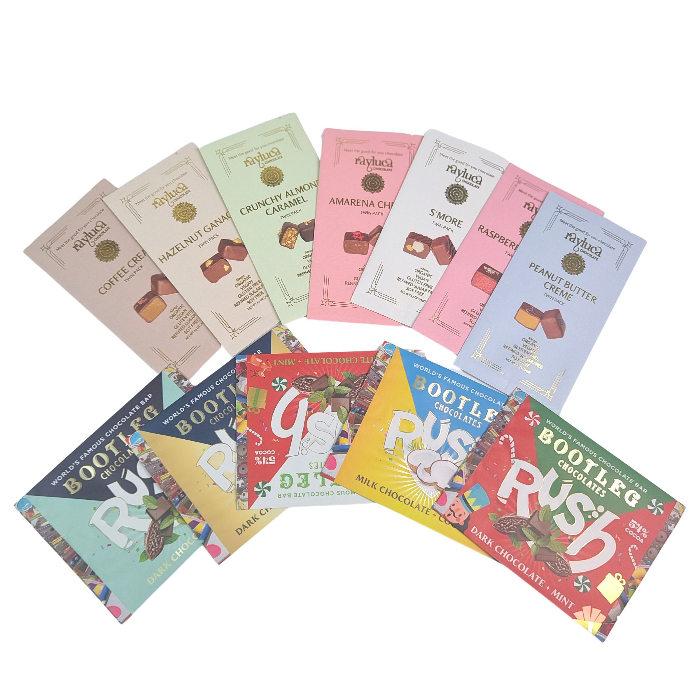 Βρώσιμο Αλουμινόχαρτο Σακουλάκι Σφράγισης Πίσω Μέρος Μικρό Πλαστικό Mylar Βρώμη Σοκολάτα Μπάρα Ενέργειας Μπισκότο Σνακ Συσκευασία Καραμέλας