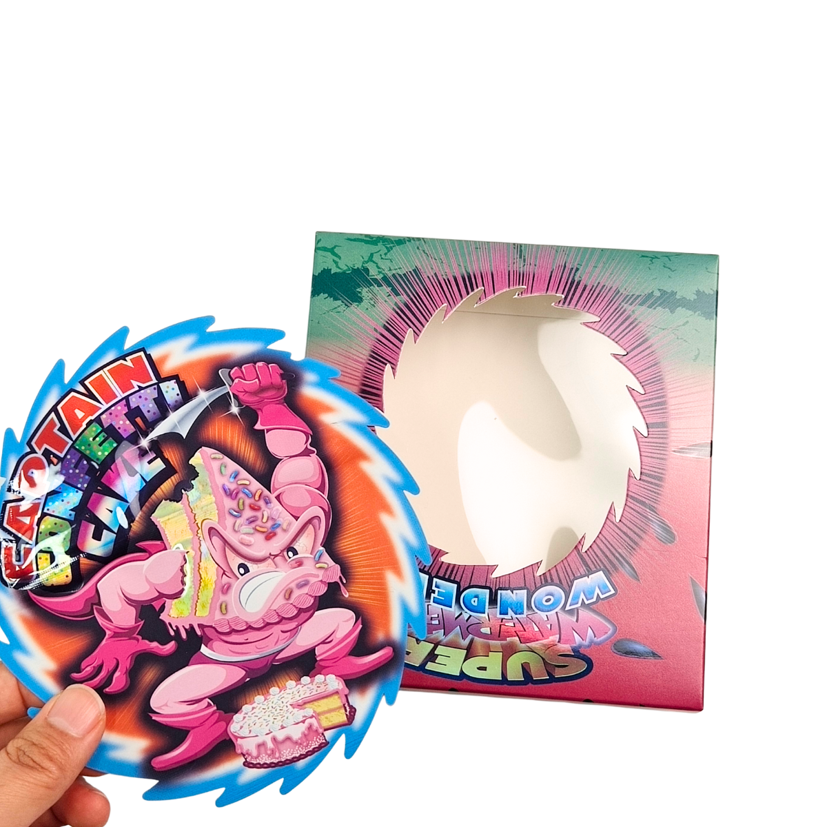 Προσαρμοσμένες σακούλες Mylar 3.5g-28g για συσκευασία ζαχαρωτών Gummies