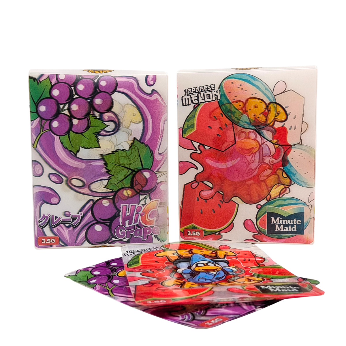 Προσαρμοσμένη 3.5g Childproof Mylar σακούλα για συσκευασία σνακ