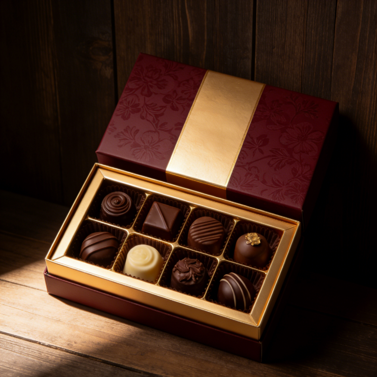 Προσαρμοσμένο Λογότυπο Εξατομικευμένο Σοκολατένιο Κουτί Δώρου Συσκευασία Καραμέλας Σοκολάτας Καλλυντικών Κουτί Άδειο Κουτί Σοκολάτας