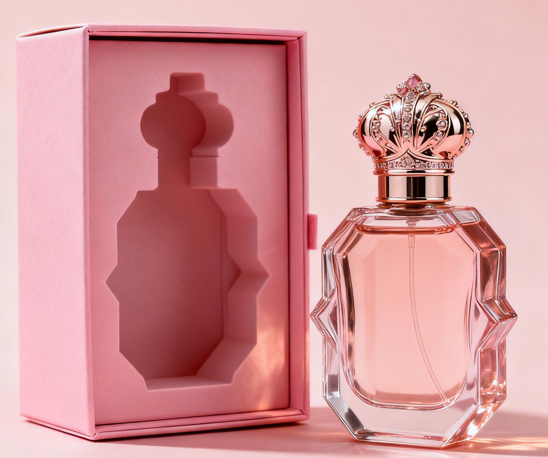 Προσαρμοσμένο πολυτελές κουτί αρώματος με πάχος 350g και θερμή σφραγίδα για συσκευασία δώρων Premium