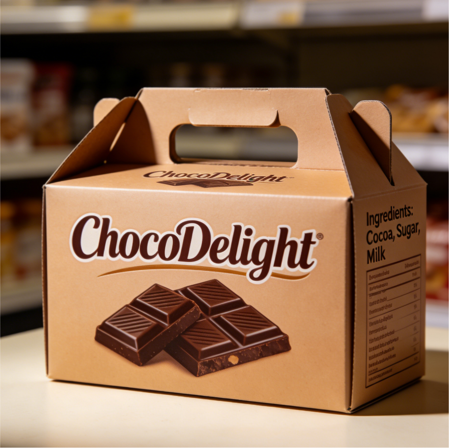 Προσαρμοσμένο κουτί δώρου γάμου με χρυσή αλουμινοταινία και διαφανές παράθυρο για γλυκά και σοκολάτες