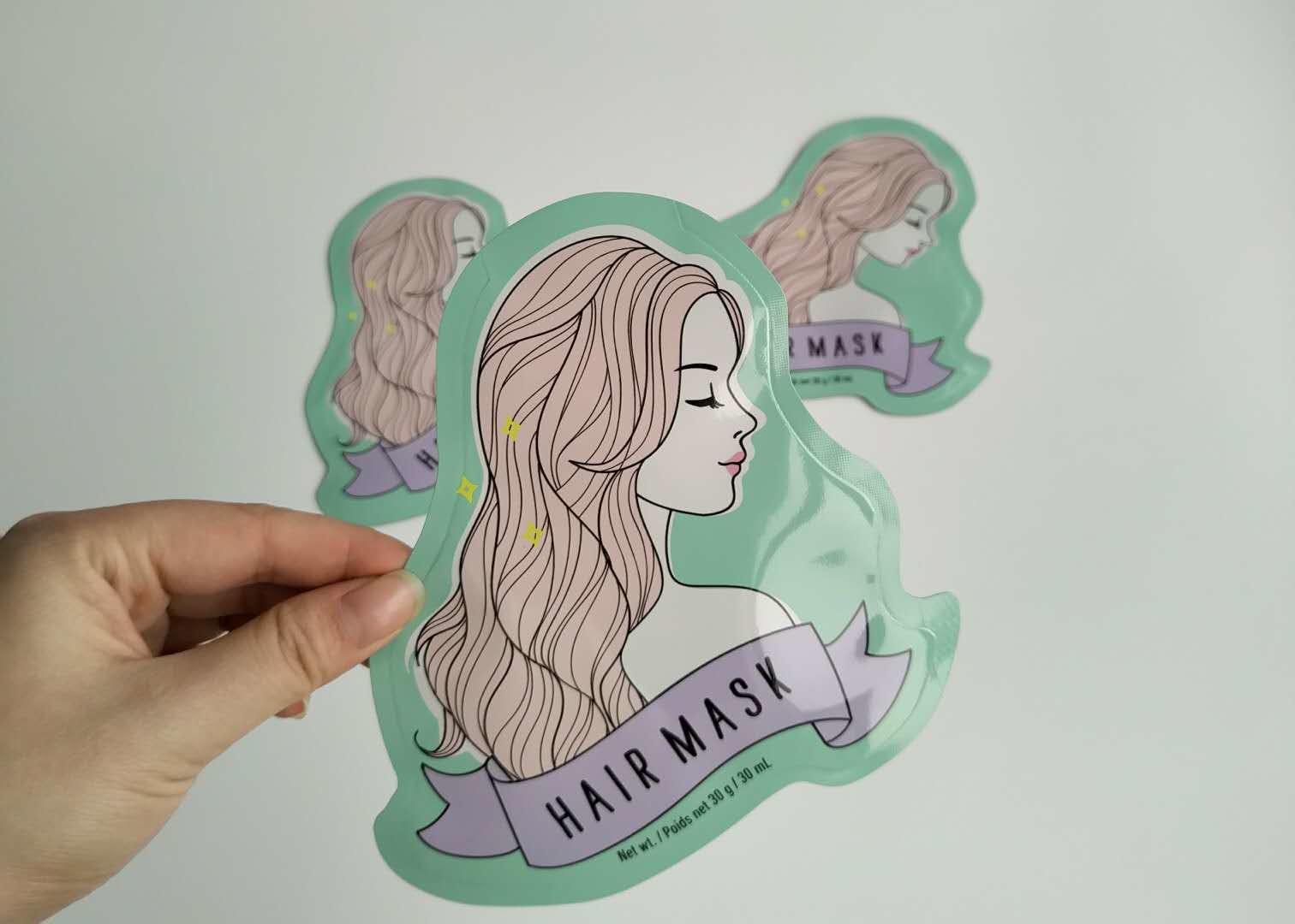 Ειδική Gusset φύλλων αλουμινίου αργιλίου μορφής δευτερεύουσα πλαστική καλλυντική συσκευασία μασκών φύλλων τσαντών του προσώπου