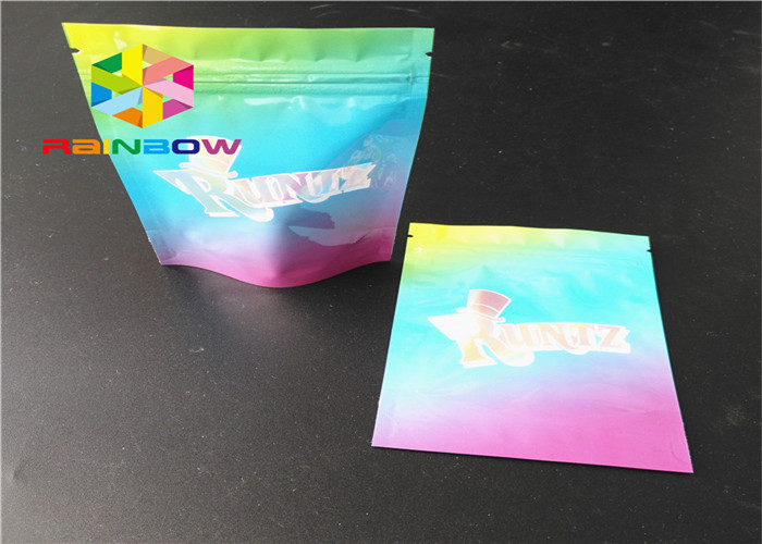 Βοτανικές πλαστικές σακούλες τσαντών θυμιάματος που συσκευάζουν την κλειδαριά φερμουάρ ενεργειακών χαπιών σακουλών Kratom