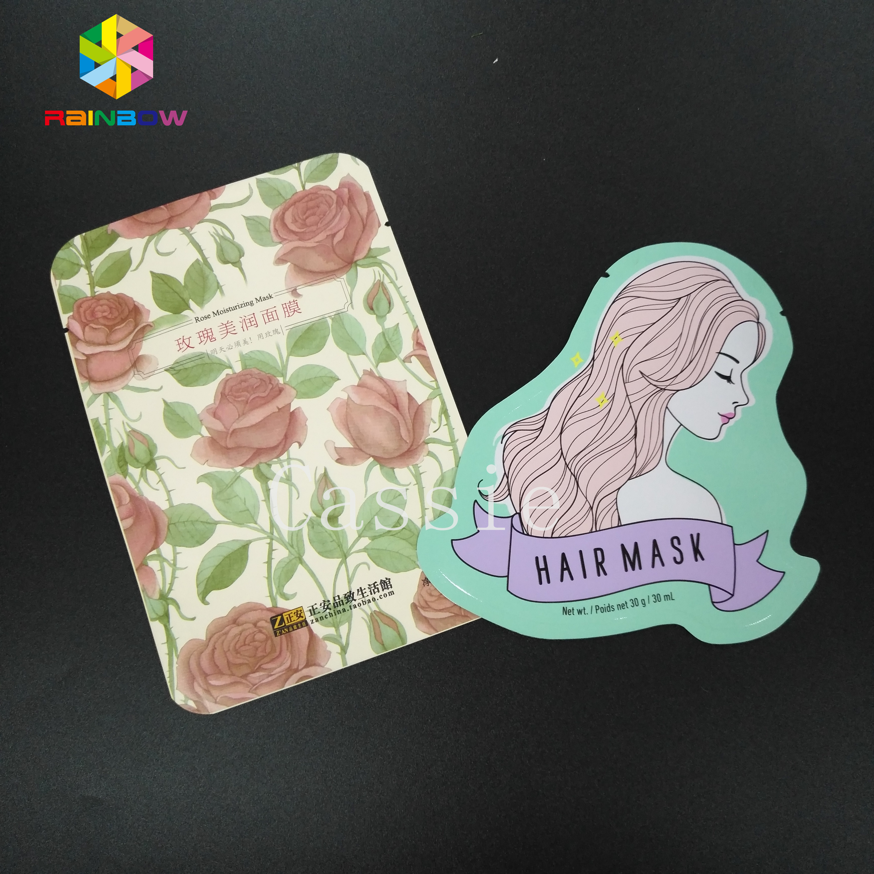 Πολυ χρωματισμένη ανοικτή κορυφή πακέτων δειγμάτων φύλλων αλουμινίου Mylar τσαντών κλειδαριών πιασιμάτων για τη συσκευασία σκονών