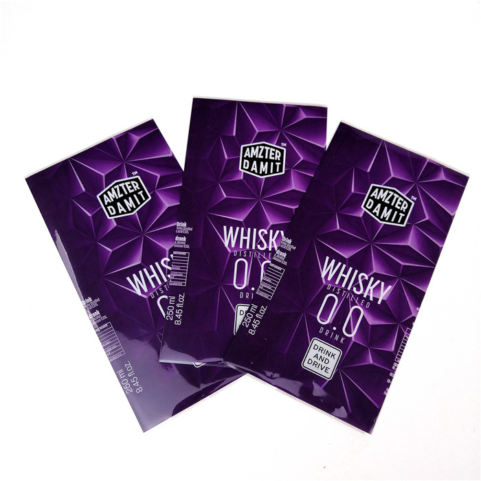 UV ανθεκτικός συρρικνώνεται αδιάβροχο ζωηρόχρωμο ετικετών μανικιών για την πλαστική ετικέτα μπουκαλιών νερό