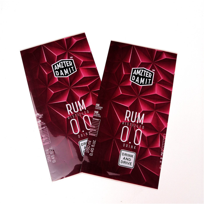 Η πλήρης θερμότητα της PET τυπωμένων υλών χρώματος συρρικνώνεται το ποτό μανικιών συρρικνώνεται τη θερμότητα λογότυπων συνήθειας ετικετών - ευαίσθητη