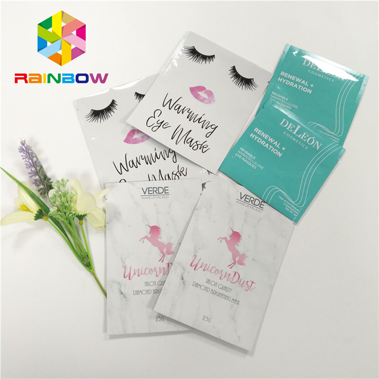 Η συνήθεια τύπωσε τις πλαστικές σακούλες που συσκευάζουν την πλευρά τρία συγκολλά με θερμότητα με την εγκοπή δακρυ'ων