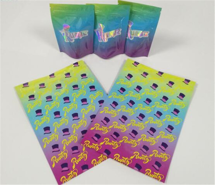 Ιατρικό Ziplock CYMK φύλλων αλουμινίου Mylar τσαντών διοργανωτών απόδειξης μυρωδιάς καλλυντικό στιλπνό μίνι χρώμα