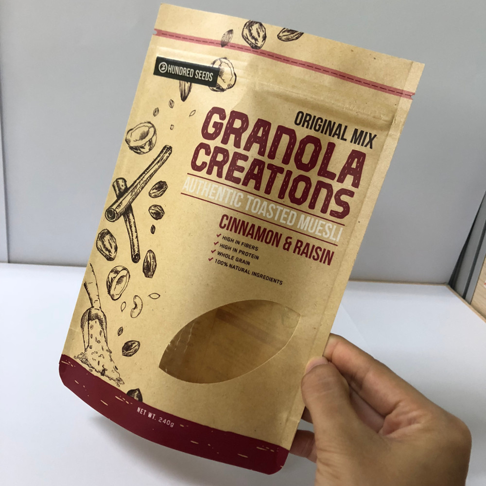 Φασόλια καφέ που συσκευάζουν το προσαρμοσμένο πάχος τσαντών 120-180 Mic εγγράφου με την εκτύπωση λογότυπων