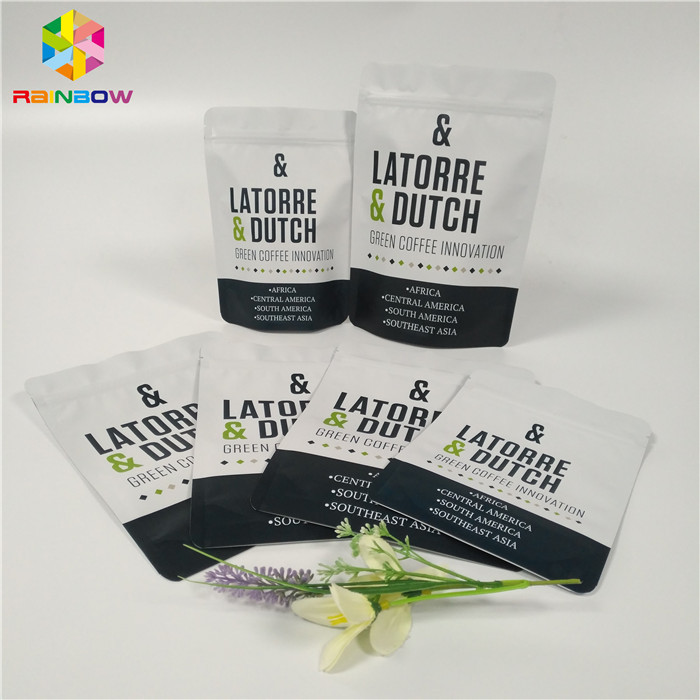 Ziplock συσκευασίας σακουλών φύλλων αλουμινίου αλουμινίου Reclosable Gravure τσαντών καφέ βαλβίδων εκτύπωση