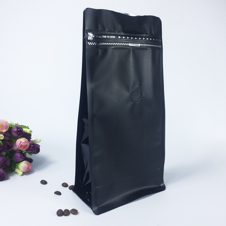 Resealable ματ επίπεδο κατώτατο σημείο κλειδαριών φερμουάρ πλαστικών σακουλών συσκευάζοντας ευθυγραμμισμένο με τη βαλβίδα